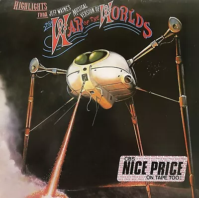 Jeff Wayne ‎& V/A - Highlights From The War Of The Worlds (LP) (VG/VG-) • £16.99