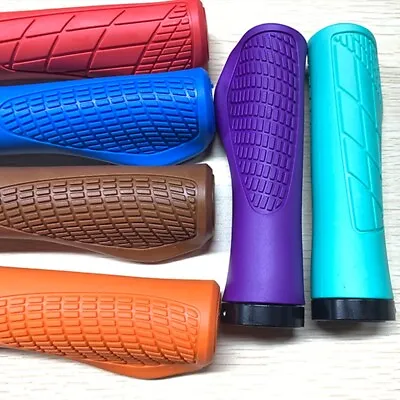 Rubber Lock On Handlebar Grips MTB E-Bike Bicycle Shock Proof Anti-Slip Fit ODI • £8.09