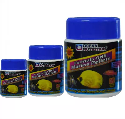 Ocean Nutrition Formula One Marine Pellets Small Various Size  • £12.76