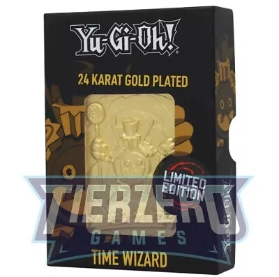 Yugioh Time Wizard Limited Edition Gold Card • £7.45