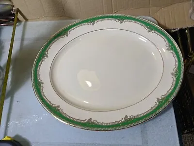 £9.95 • Buy Burgess & Leigh Burleigh Ware Platter Art Deco Iserving Platter