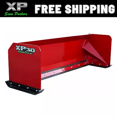 8' XP30 RED Skid Steer Snow Pusher Bobcat Case - FREE SHIPPING - RTR • $2150