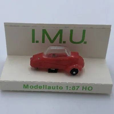 IMU High Tech Messerschmitt KR 200 Car Plastic H0 Scale 1/87 02001 • $20