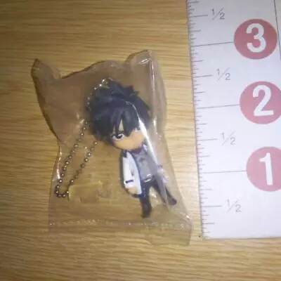 A72331 Fairy Tail Small Figure Mascot Swing Keychain Gray Fullbuster • £9.63