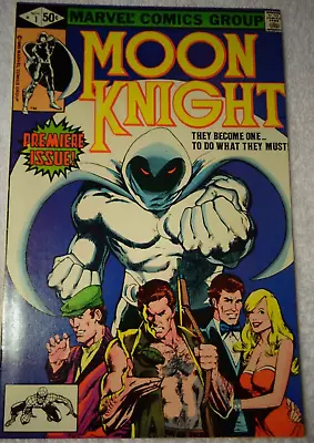 Moon Knight #1 NM/NM- Sienkiewicz Origin & 1st In Own Title 1st Bushman  Copy A • $39.99