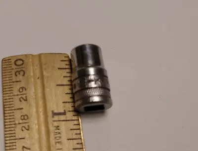 Vintage SK Knurled 1/4  Drive 1/4  8 Point Torx Shallow Socket S539 • $10.39