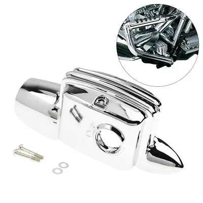 Chrome Rear Brake Master Cylinder Cover Fit For Harley Touring Glide 2008-2022 • $10.44