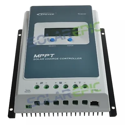 10A Epever MPPT Solar Controller 12V/24V Solar Regulator Tracer1206AN Max 60v PV • $46