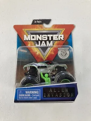 2019 ALIEN INVASION SPIN MASTER  Monster Jam TRUCK  With Poster • $19.99