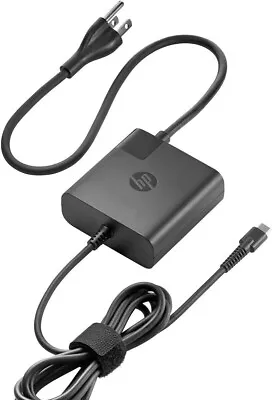 Genuine HP 65W USB/Type-C TPN-CA06 AC Adapter Charger For HP Spectre X360 13 15 • $23.99
