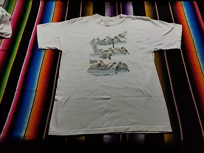 Vintage Marjolein Bastin T-Shirt Hallmark 1994 Birds Size M 19.5x27.5 • $10.48
