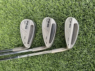 Ping M/B Wedge Set 525460 Degree Black Dot Good Condition • $52