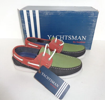 £23.98 • Buy New Ladies Real Seafarer Leather Boat Deck Casual Womens Trainers Shoes Size 5