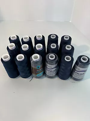 Maxi-Lock Serger Stretch Thread And Sure Lock Serger Thread Navy • $10