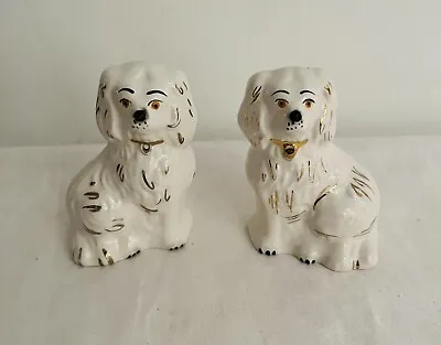 A Lovely Looking Pair Of Early Rare Beswick Small China Staffordshire Gloss Dogs • £49.50
