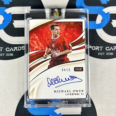 2020 Panini Immaculate Collection Michael Owen Ink Auto Bronze /15 • $350