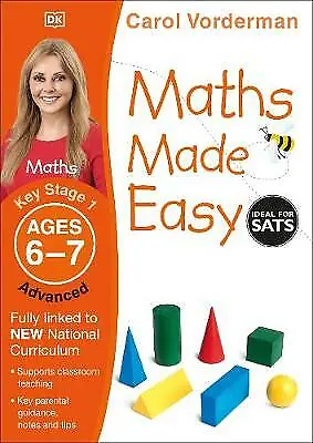 £4.90 • Buy Maths Made Easy Advanced Ages 67 Key By Carol Vorderman  NEW Book