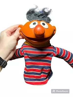 Vintage 1971 Sesame Street Ernie Hand Puppet  Muppets (Playworn) • $8