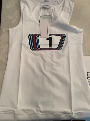 PORSCHE Martini Racing Top WOMEN SIZE M • $90