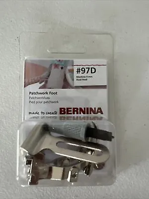 Genuine Bernina Patchwork Foot #97D For Dual Feed With Seam Guide - New Style • $85