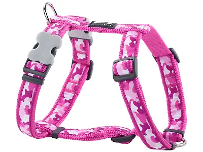 Red Dingo Adjustable Dog/Puppy Harness - Camouflage Hot Pink - FREE P&P • £14.70
