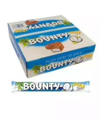 £19.99 • Buy Bounty Trio Chocolate 85g X 11 / 21 Bars BBE 01/2022 Best Offer Free Postage