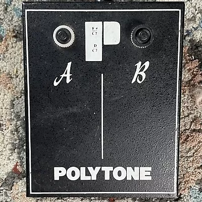 Polytone Vintage 2 Button Footswitch Controller Selector! G105 • $49.99