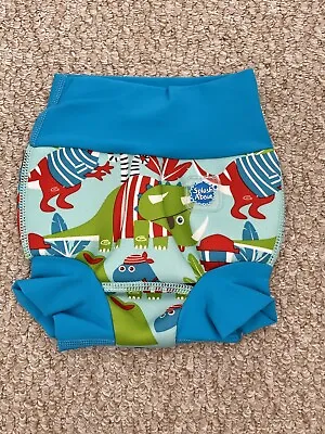 Baby Boys Small 0-3 Months Splash About Happy Nappy Blue Dinosaurs Pirates BN • £9.99
