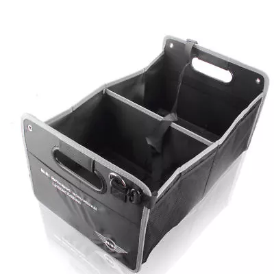 For Mini Cooper Folding Wing Emblem Car Trunk Soft Storage Organizer Folding Box • $42.44