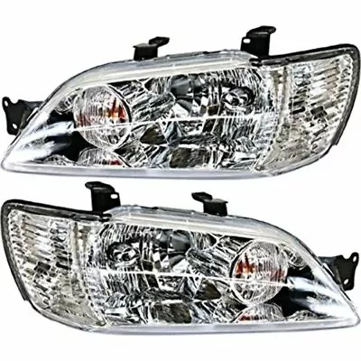 Fits 02-03 Mits. Lancer Left & Right Headlamp Assemblies - Pair • $189.95