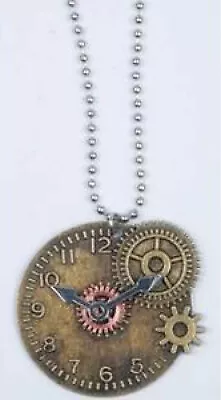 Steampunk Time Wheel Necklace • $6.88