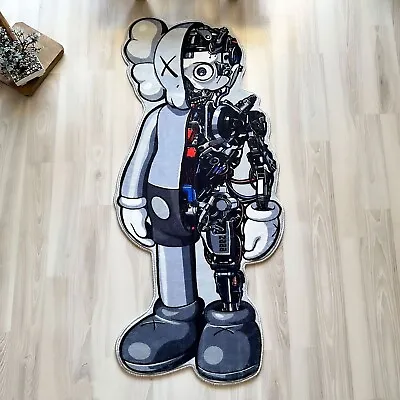 Robot Kaws Figure Soft Rug Mat Sneakerhead Streetwear Art Fashion 2x4.2ft • $86.99