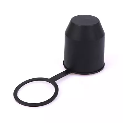 50mm Car Tow Bar Ball Cover Accessories Cap Towing Hitch For Caravan Trailer • $4.27