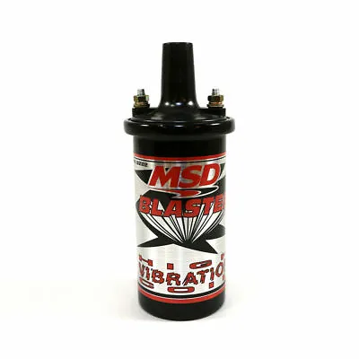 MSD Black Blaster 2 High Vibration 45kv Ignition Coil Epoxy Off Road Marine 8222 • $87.99