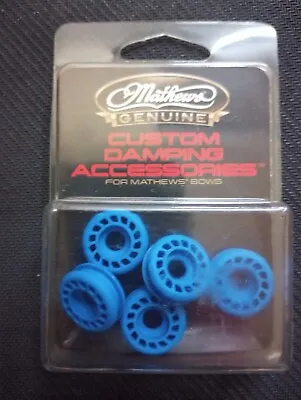 Mathews Custom Damping Accessories #80532 Rubber (HDS) Roller Guard Blue • $15.95