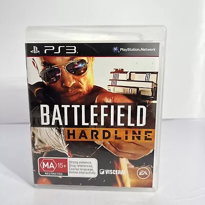 PS3 PlayStation 3 Video Game  Battlefield Hardline Free Postage  VGC • $12