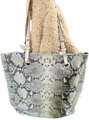 MICHAEL KORS Jet Set Designer Snakeskin Tote/Handbag/Purse • $33