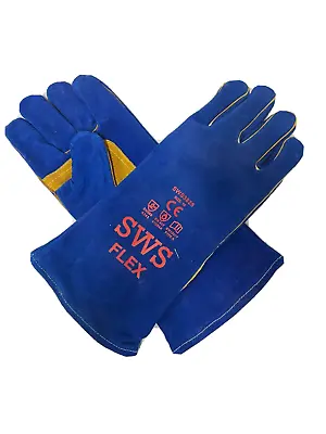 £5.99 • Buy Heavy Duty Welding Gauntlet Flexible Mig/Tig/MMA Premium Heat Resistance Gloves