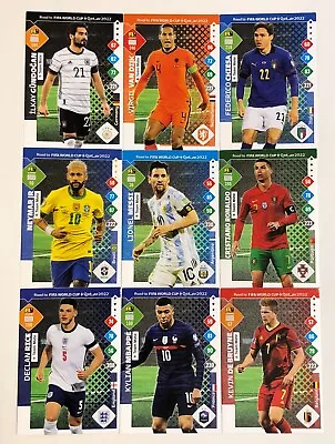 Panini AdrenalynXL Road To FIFA World Cup Qatar 2022/SUBSET/BASE/CARDS #10-#178 • £0.99