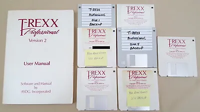 T-Rexx Professional V2.1.3 ©1993 ASDG For Commodore Amiga NewTek Video Toaster • $39.98