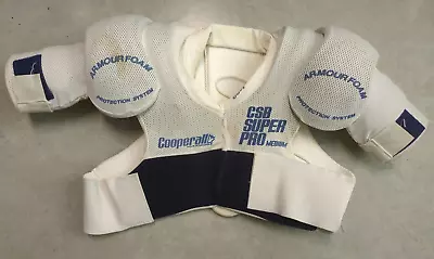 VTG Cooper CSB Super Pro Ice Hockey Chest Protector Shoulder Pads Junior Medium • $22.50