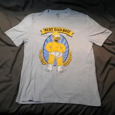 Men’s Homer Simpson Best Dad Bod T-shirt • £5.99