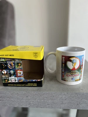£3.95 • Buy Panini Heritage FIFA World Cup™ Ceramic Mug 2002 Korea🇰🇷 Japan🇯🇵 New Boxed