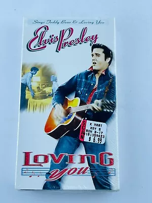 Elvis Presley Loving You  Vhs Video  First Starring Role Movie Musical Drama • $7.97