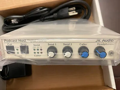 NEW! JK Audio Podcast RoHS Host Desktop  Digital Hybrid NIB! • $409.90