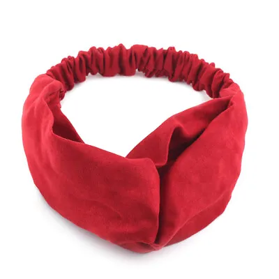 Twist Knot Headband Head Wrap Boho Knotted Hairband Bandana Elastic Hair Band • $8.90