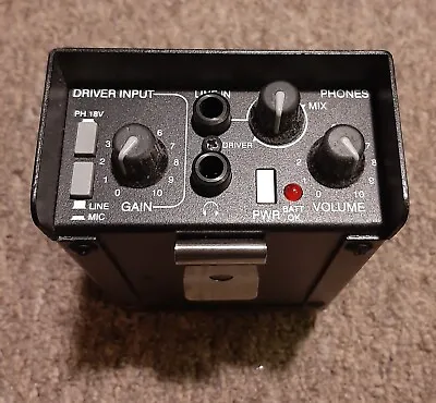 Whirlwind MD-1 Portable Microphone Preamp Line Driver Headphone Monitor Film TV • $250