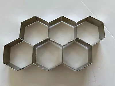 £19.36 • Buy Stainless Steel Hexagon Honeycomb Biscuit Cutter