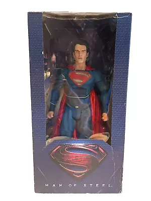 Superman Man Of Steel DC 1/4 Scale 18  Neca Action Figure With Box • £110