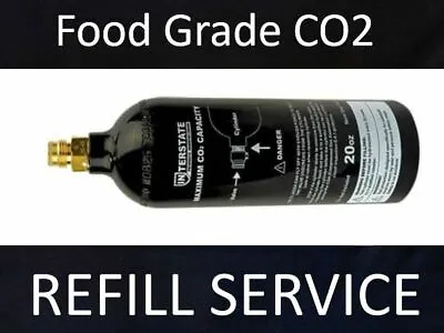 PAINTBALL / AIRGUN Fish Tank CO2 REFILL SERVICE 20 Oz - REFILL For YOUR Bottle!  • £15.50